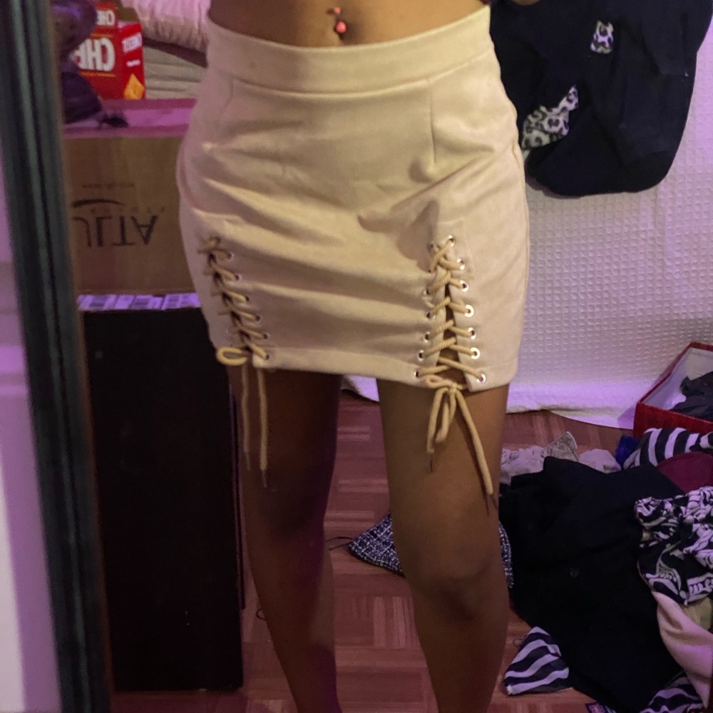Tan Skirt